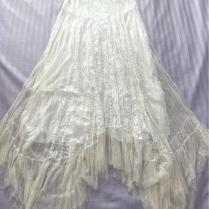 Free People lace maxi